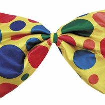 Viving Costumes 202463 Giant Clown Bow Tie, 27 cm, Multi Color, One Size