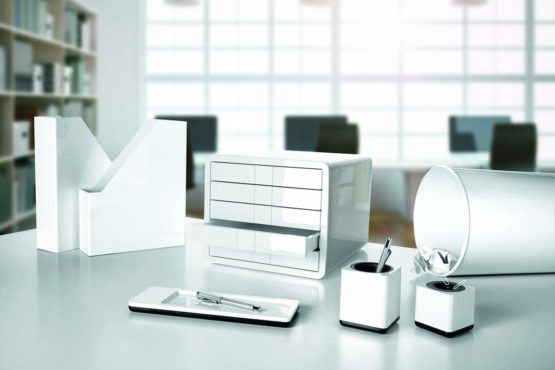 HAN 18200-12, i-Line waste bin. Modern, stylish. Elegant and glossy, premium quality, 20 litres, white - Image 4
