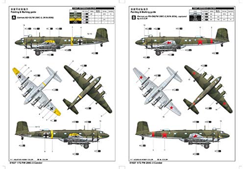 Trumpeter 1: 72 - Focke-Wulf Fw200C-3 Condor, Various, 17.98 inches x 12.81 inches x 3.44 inches - Image 4