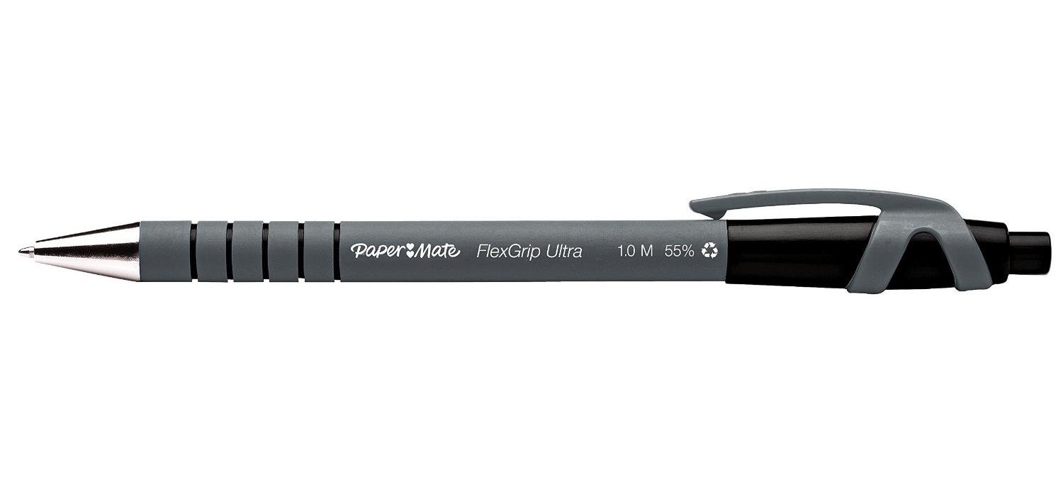 PaperMate 1.0 mm Flex Grip Retractable Pen - Black