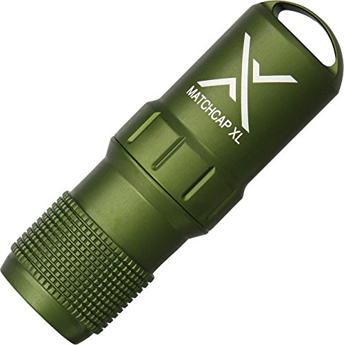 Exotac Men's Matchcap Xl Waterproof Match Holder - Olive Drab, X-Large