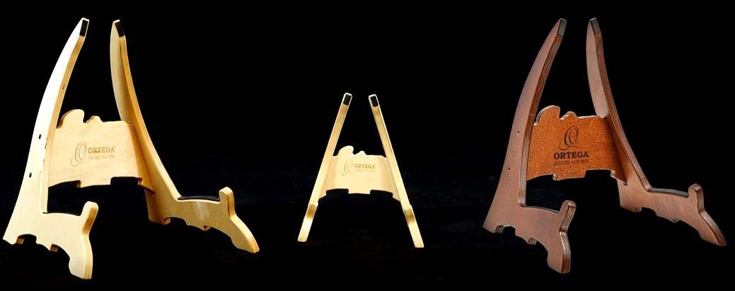 Ortega Guitars OWUS-2 Birch Wood Ukulele Stand, Natural Bright,Brown - Image 4