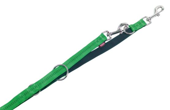 Nobby Soft Grip Dog Leash, 200 cm/10 mm, Light Green/Brown