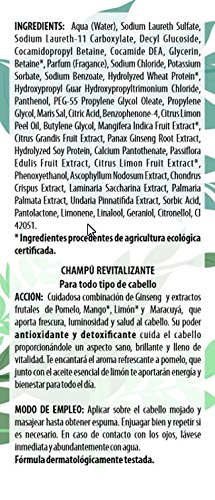 Algologie International Shampoo Serum fitomarino, Revitalising, with Ginseng and Grapefruit Extracts, Mango - Image 2