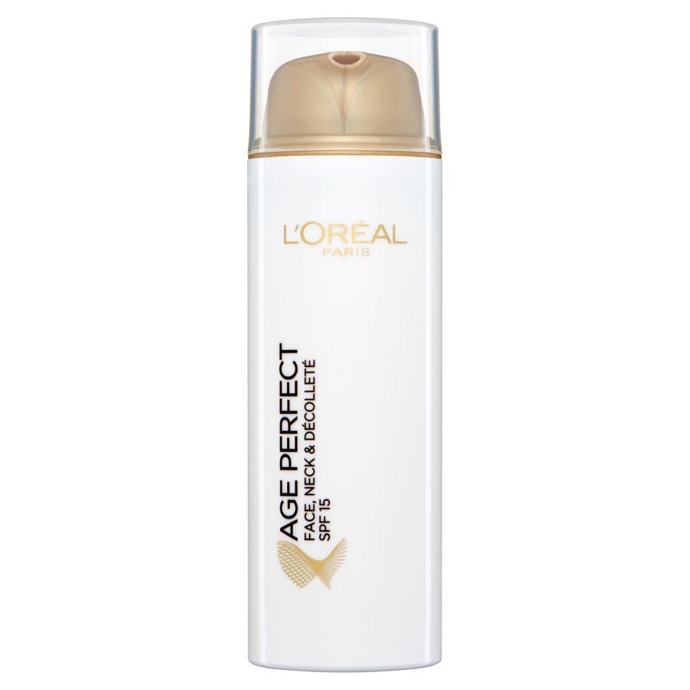 L’Oréal Age Perfect Face, Neck and Décolleté Lotion SPF15, 50 ml BigaMart