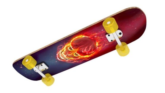 New Sports Ghostrider Skateboard Length 78.7 cm