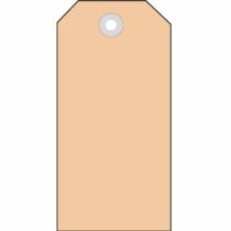 Herma 6014 Tag 45 x 90 mm with Metal Hole 1000 Tags Brown