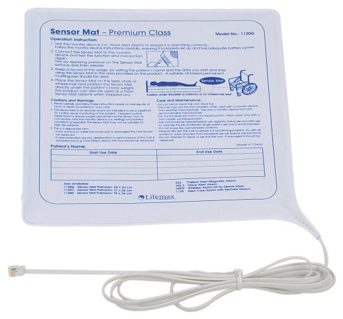 Lifemax 1120G Premium Sensor Mat Small 25 x 25cm