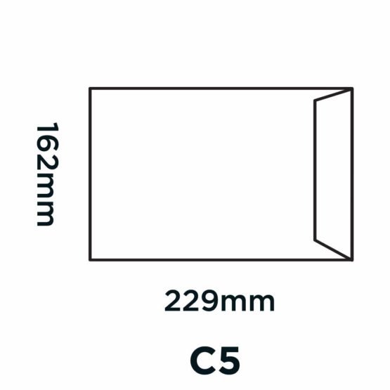 Blake Purely Everyday C5 229 x 162 mm 110gsm Pocket Self Seal Envelopes (8893) White - Pack of 500 - Image 2