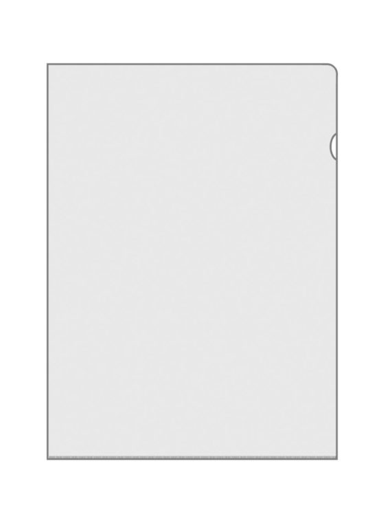 Veloflex 4545000 Document Covers Hard PVC, DIN A4, Transparent, Pack of 100