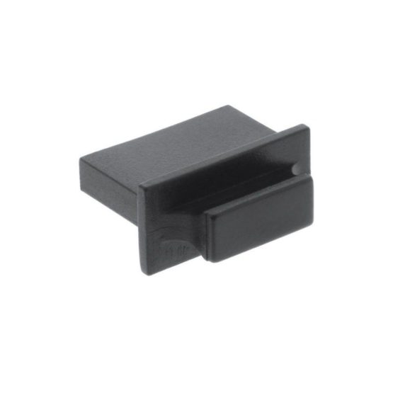 InLine 59948L Pack of 10 Dust Protectors for HDMI Sockets Black - Image 2