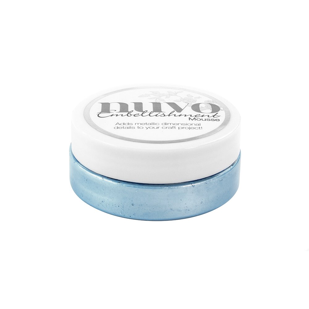 Nuvo by Tonic Studios Embellishment Mousse, Cornflower Blue, 806n, 7 x 7 x 3.1 cm