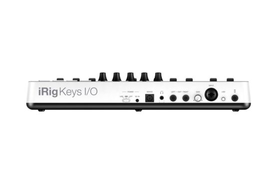 IK Multimedia iRig Keys I/O MIDI 25 - MIDI Keyboard, Portable Piano Keyboard, for Mac, iPhone and iPad, 25 Keys, 8 Pads, Music Production Station, Software and Applications - Image 2