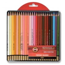 KOH-I-NOOR Mondeluz Portrait Aquarell Coloured Pencils (Set of 24)