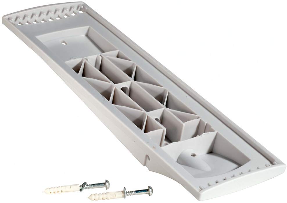 Durable SHERPA Wall Mount for Display Panel System, Grey, 10 boards