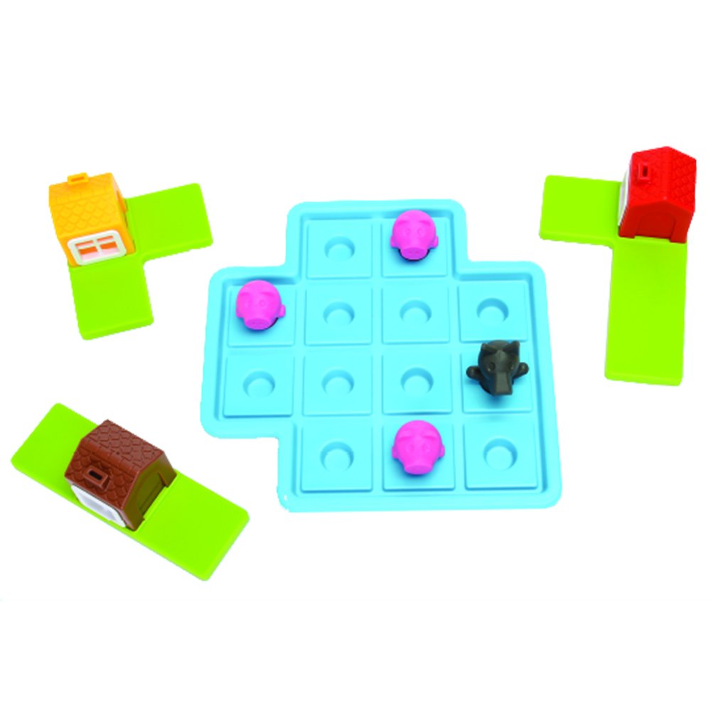 Smart Games - The Three Little Pigs, Multicoloured, Miscelanea - Image 4