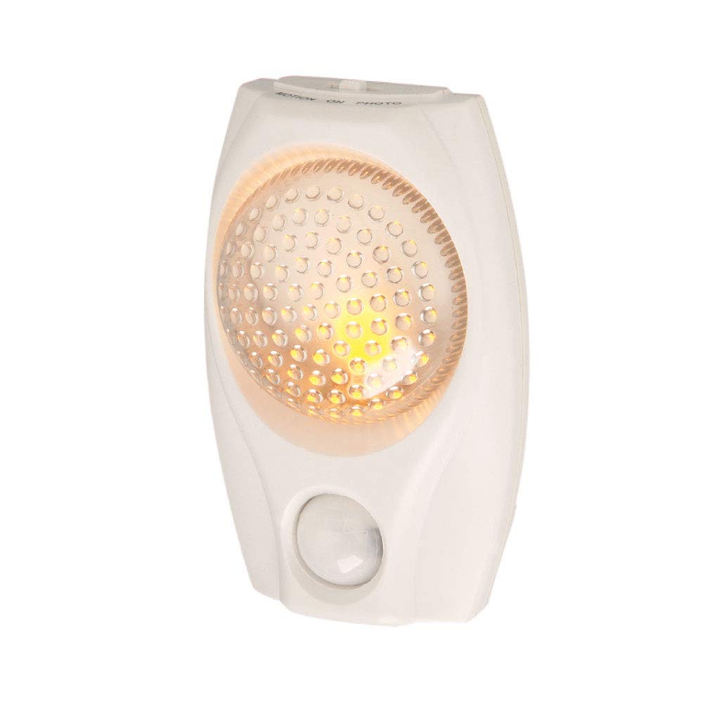 Masterplug Soft Glow Motion Detector LED Night Light, 9.5 x 6 x 4 cm Orange - Image 2
