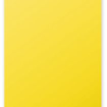 Clairefontaine 4217C Pollen Coloured Paper, A4, 120 g - Intensive Yellow, Pack of 50 Sheets