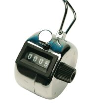 Q Connect Tally Counter - Chrome