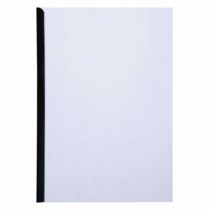 Exacompta Forever Recycled Rigid Presentation Covers, A4, Leather Grain Effect - White, Pack of 100