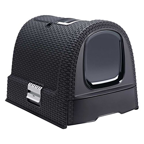 Curver Petlife Cat Litter Box with Lid and Scoop
