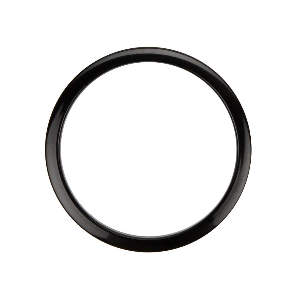 Ahead AOK4 Bass Drum O 4-ch Port Hole - Black, 12.0 in*6.0 in*0.5 in
