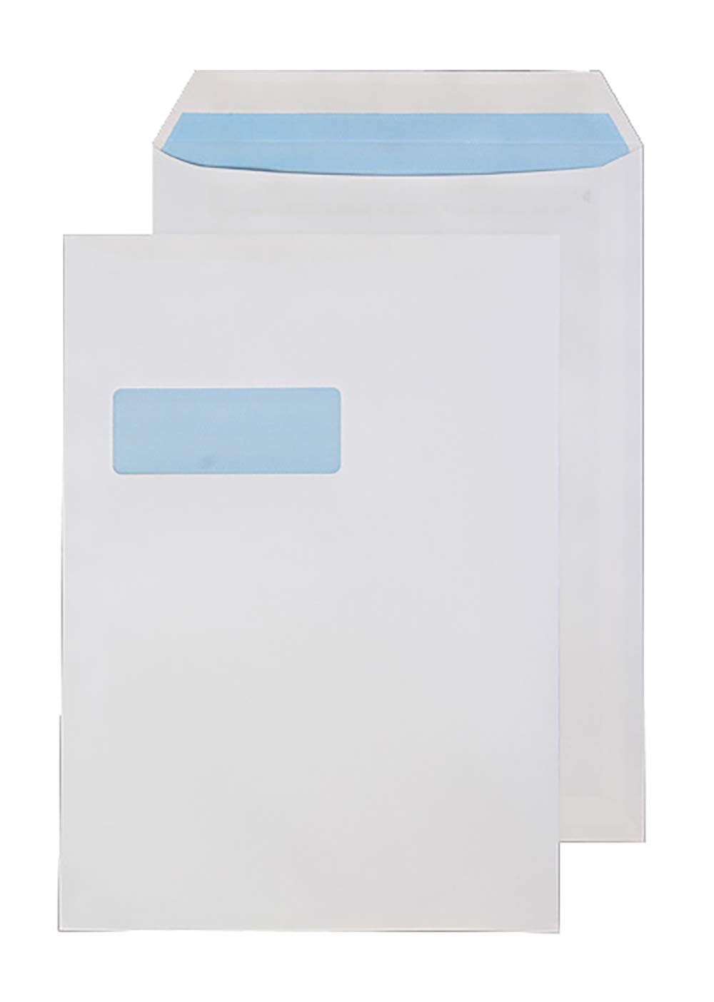 Blake Purely Everyday C4 324 x 229 mm 120 gsm Pocket Self Seal Window Envelopes (14892) White - Pack of 250