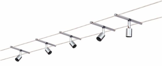 Paulmann Wire System, Metal, GU5.3, Chrome matt - Image 2