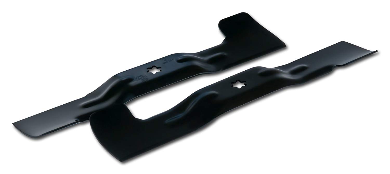 ARNOLD - MTD lawn tractor blade set for 92 cm rear discharge mower, length: 47 cm; 1111-M6-0149, Black