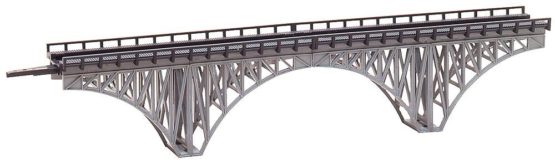 Faller 282915 Deck Arch Bridge x8-5/8 l Z Scale Building Kit, 8-5/8"