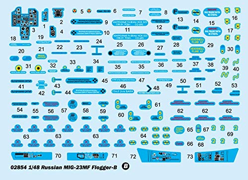 Trumpeter 1:48 - Mikoyan MiG-23MF Flogger B, Various - Image 4