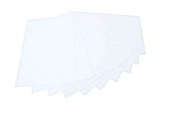 Folia 520400 Craft Felt 20 x 30 cm/10 Sheets White
