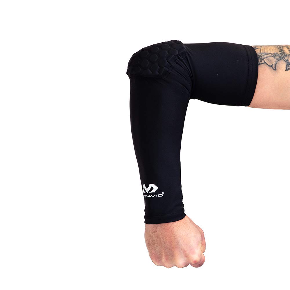McDavid 6500 Hex Sleeve Compression Arm/Elbow Sleeve for Protection and Support, Ideal for Rugby Basketball, Volleyball - Image 2