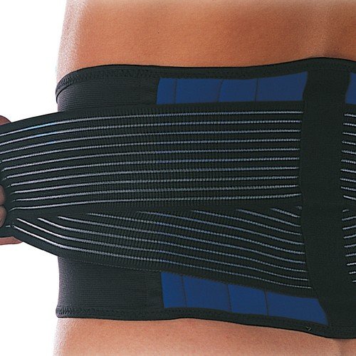 Neoprene Double Pull Lumbar Back Brace, X-Large 41-46", Stabilising Lower Back Brace - Image 2