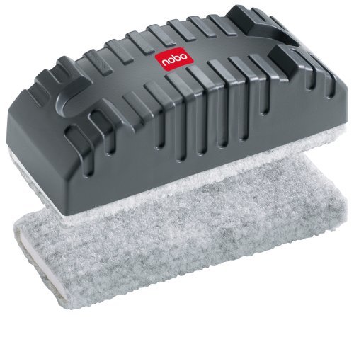 Nobo 34533421 Magnetic Whiteboard Eraser - Black - Image 4