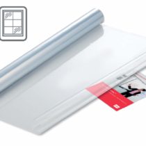 Nobo Whiteboard Sheets - Stick Anywhere for an Instant, Removable Dry Wipe Surface, 800 x 600 mm, Pack of 25, Transparent, Instant Dry Wipe Electrostatic Sheets, 1905158