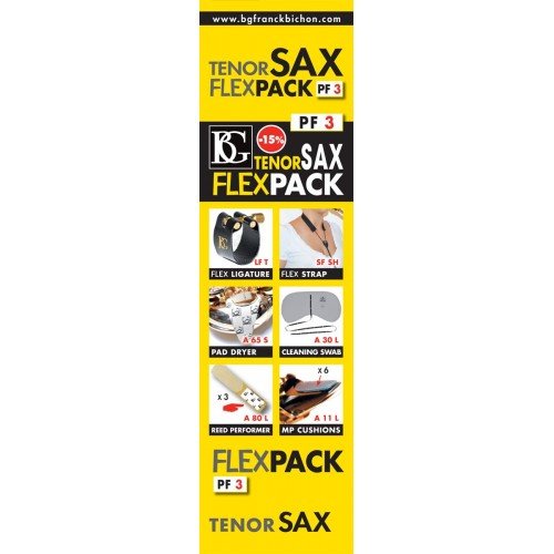 BG ABG PF3 Propack Flex for Tenor Sax