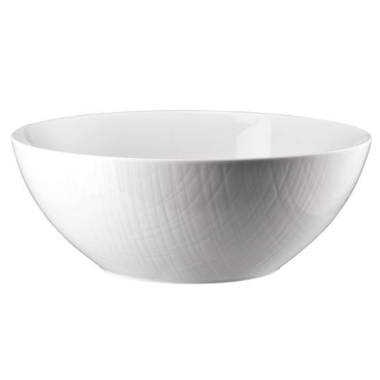 Rosenthal 11770 10430-800001-14430 13324 Mesh Bowl 24 cm, 2.3 Litre, White