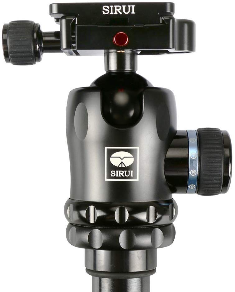 SIRUI K-10X Aluminium Tripod Ball Head 360° Rotating Panoramic Ballhead with TY-50X Arca Swiss Quick Release Plate and Bubble Level for Tripod Monopod DSLR Camera Load Capacity up to 20KG - Image 3