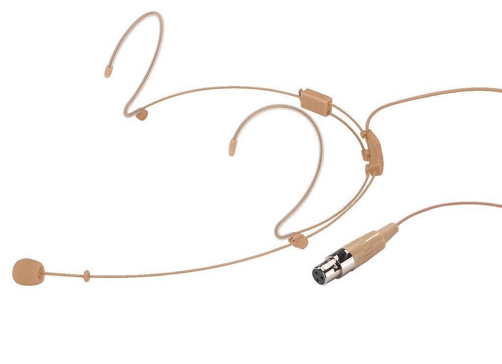 IMG Stageline HSE-140/SK Ultralight Headband Microphone, Natural
