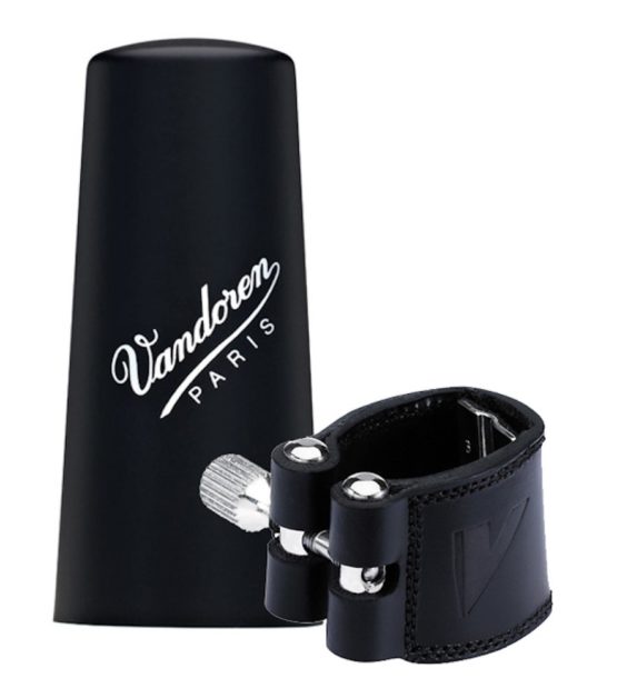 Vandoren Leather Ligature Set for Bb Clarinet - LC21P