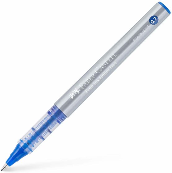 Faber-Castell 348151 ? Ink Roller 0.7 Blue. Pack of 12.