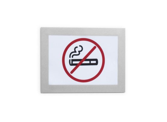 Durable DURAFRAME Magnetic Frame | A6 Format in Silver | Pack of 5 Frames | Document Frame for Professional Internal Signage - Image 3