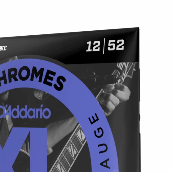 D'Addario ECG25 XL Chromes Light (.012-.052) Electric Guitar Strings - Image 4
