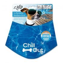 ALL FOR PAWS Chill Out Dog Cooling Bandana Summer Neck Wrap Breathable Neckerchief Pet Scarf - Medium - 38-46 cm