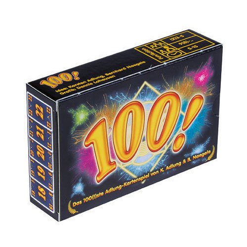Adlung "100" Card Game (Multi-Colour), Multicolor, 30 cm x 30 cm x 20 cm