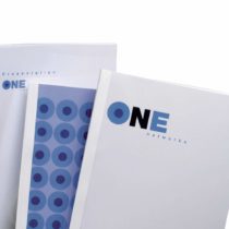 GBC Optimal Thermal Binding Covers, 6mm, 50 Sheet Capacity, A4, White, Pack of 100, TC080670