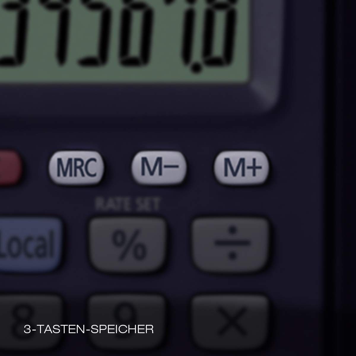CASIO Calculator HS-8 VER, Blue - Image 3