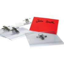 Announce 54 x 90 mm Combi Clip Name Badge, Pack of 50