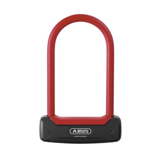 ABUS 640 Granit Plus 640/135HB150 RD, Black/red, 15 cm